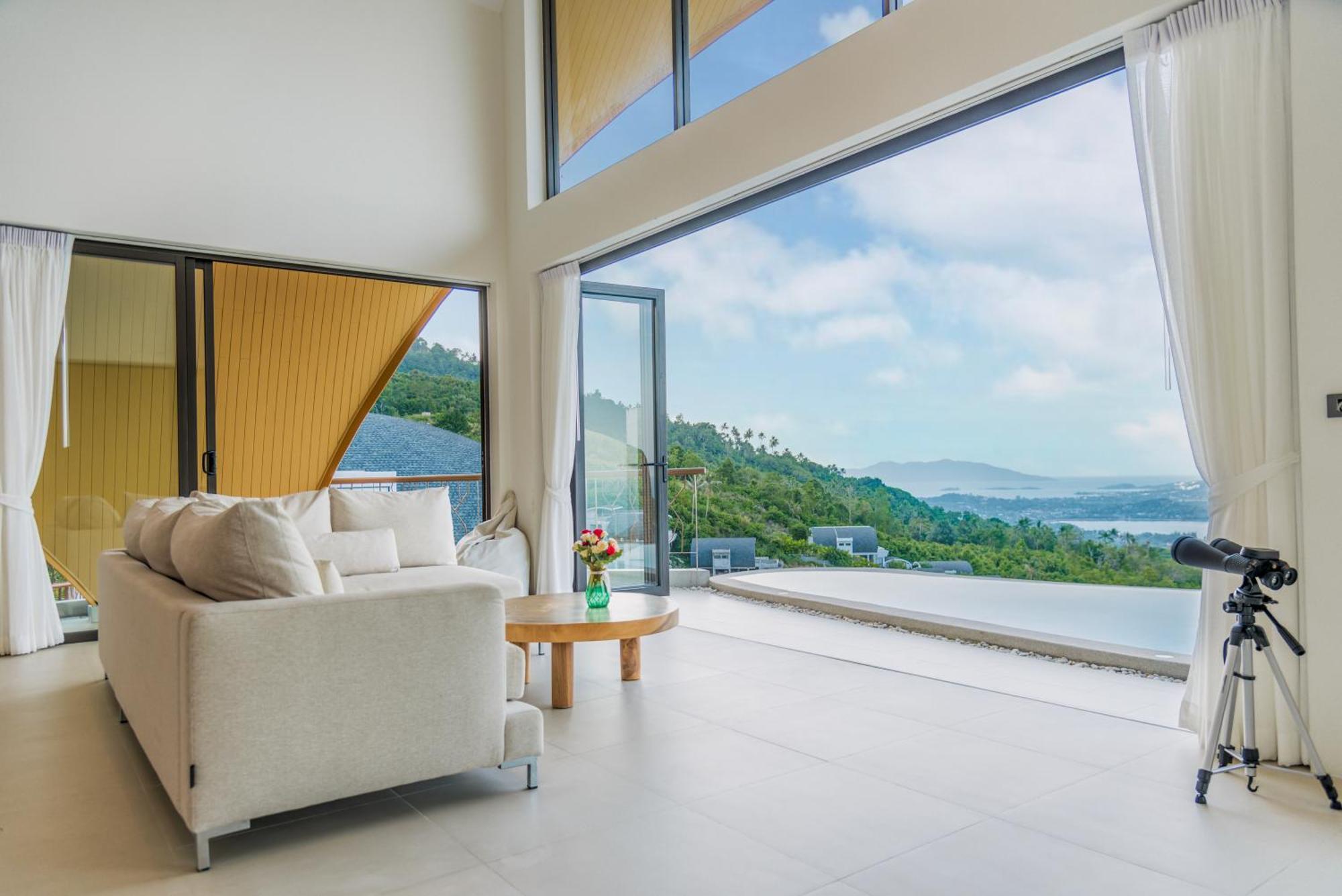 Samui Sky Cottage - 2Br Villa With Infinity Pool Amphoe Koksamui Dış mekan fotoğraf